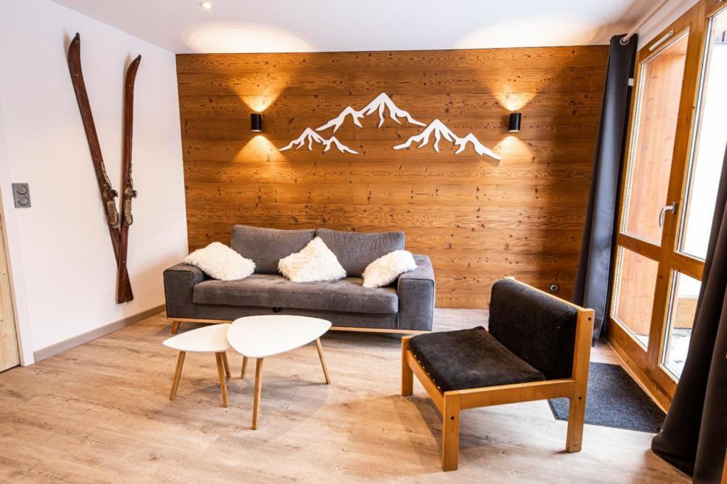 Superbe Vue, Acces Skis Aux Pieds, Tres Agreable Lejlighed Courchevel Eksteriør billede